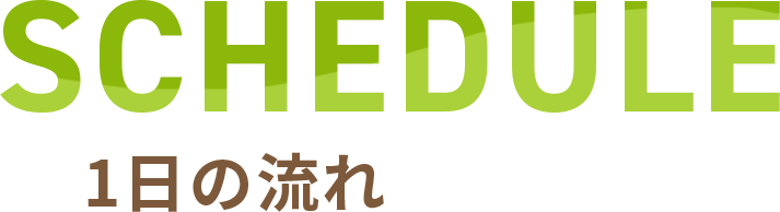 1日の流れ
